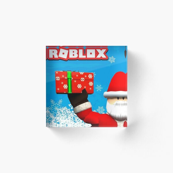 Roblox Acrylic Blocks Redbubble - roblox edgy christmas song