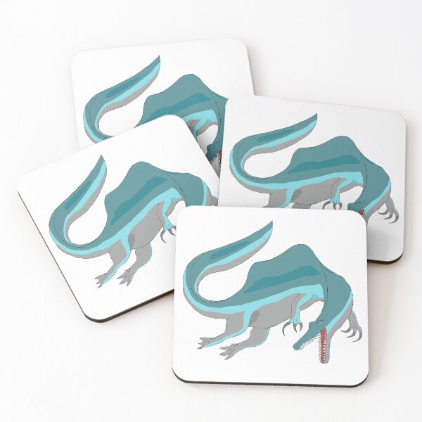 Item preview, Spinosaurus Swimming designed and sold by FossilRecordGNS.