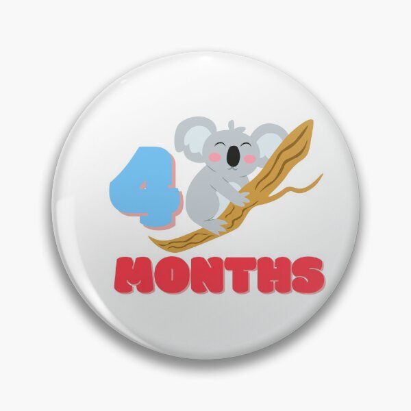 Item preview, Koala baby monthly milestone 4 month designed and sold by sully-boutique.