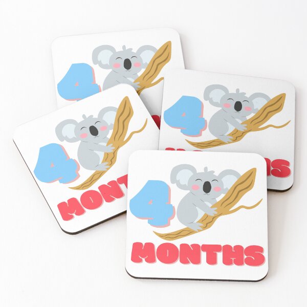 Item preview, Koala baby monthly milestone 4 month designed and sold by sully-boutique.
