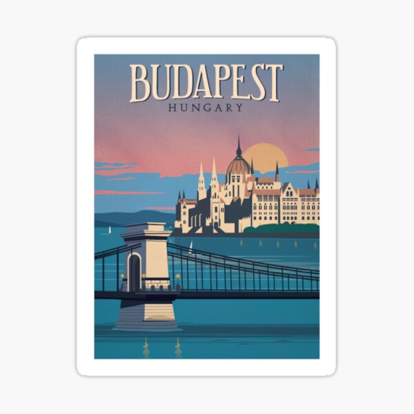 Budapest Sticker