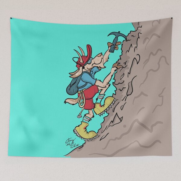 Item preview, Mountain Climbing Goat designed and sold by JohnnyPraize.
