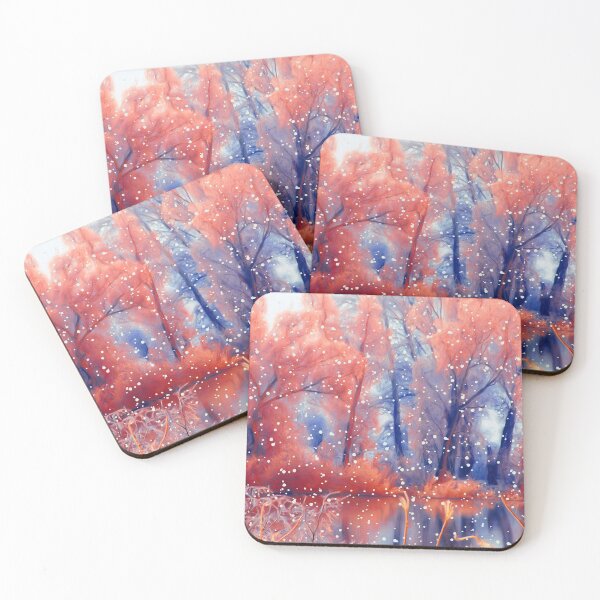 Item preview, Winter forest painting designed and sold by Eva-Success.