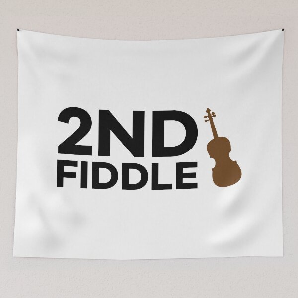 Item preview, 2nd Fiddle - Second Fiddle Musical Violinist designed and sold by Seth's Tees.