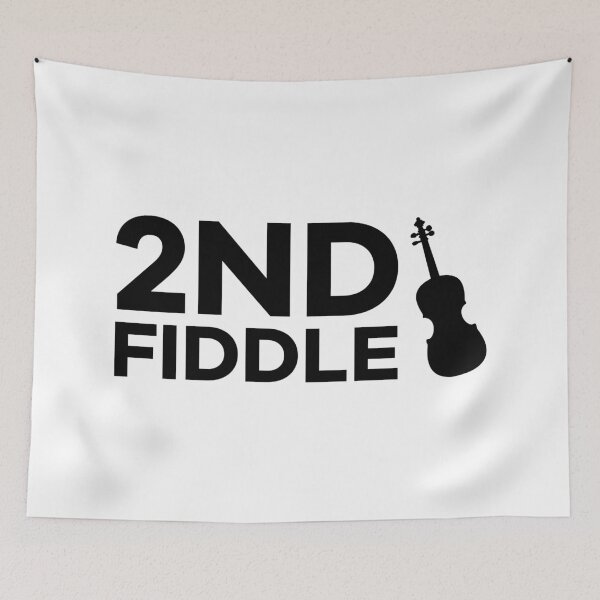Item preview, 2nd Fiddle - Second Fiddle Musical Violinist designed and sold by Seth's Tees.