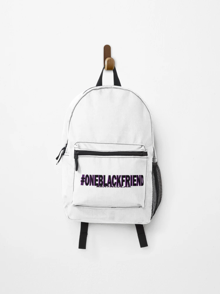 Thumbnail 1 of 3, Backpack, One Black Friend designed and sold by RextacularRocks.