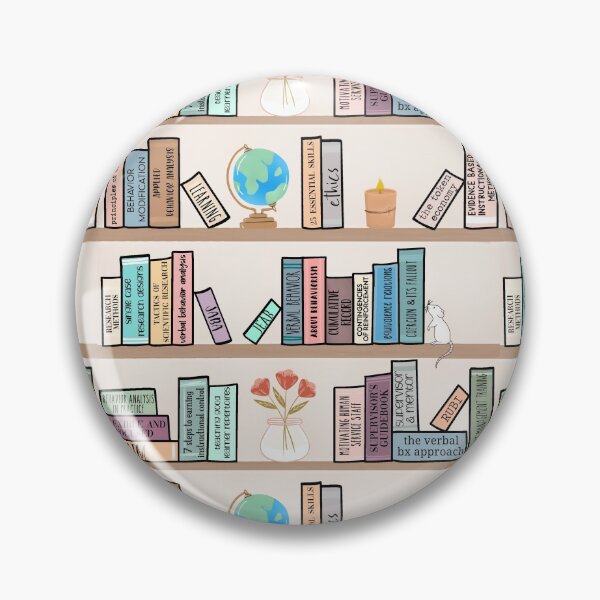 Item preview, Behavior Analysis Bookshelf designed and sold by bcbayay designs.