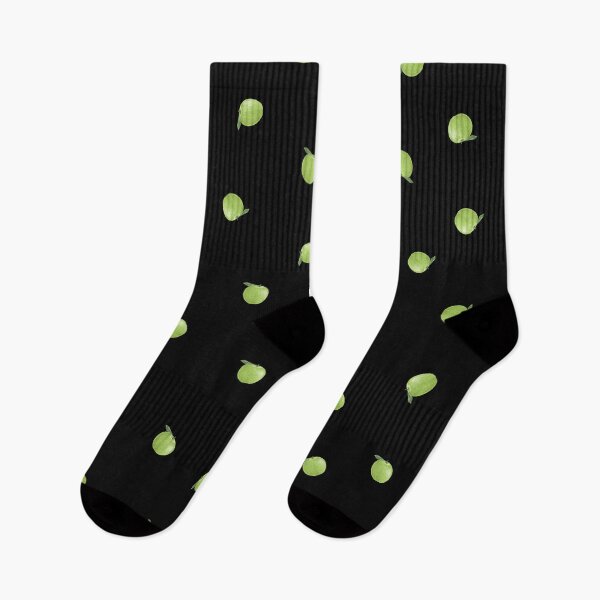 Item preview, Green Apple Socks designed and sold by Bodyne.