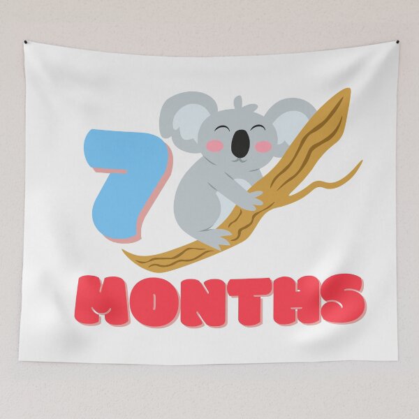 Item preview, Koala baby monthly milestone 7 month designed and sold by sully-boutique.