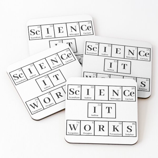 Item preview, Science It Works Element Symbols designed and sold by tinyteacups.