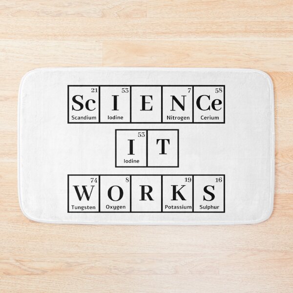 Item preview, Science It Works Element Symbols designed and sold by tinyteacups.