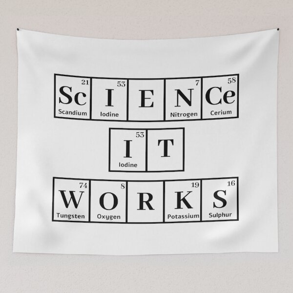 Item preview, Science It Works Element Symbols designed and sold by tinyteacups.