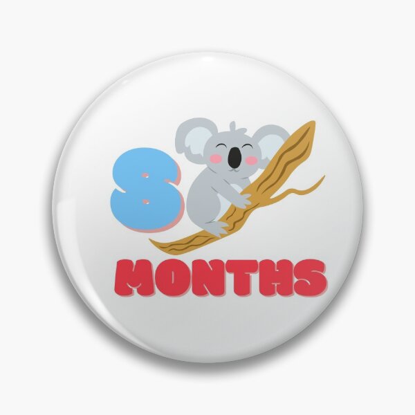 Item preview, Koala baby monthly milestone 8 month designed and sold by sully-boutique.