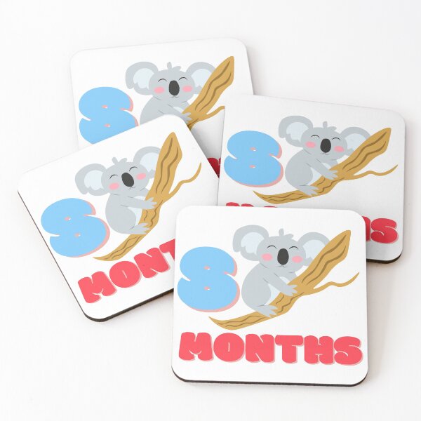 Item preview, Koala baby monthly milestone 8 month designed and sold by sully-boutique.
