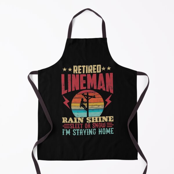 Item preview, Funny Retired Lineman For Retirement  designed and sold by allsquarestudio.