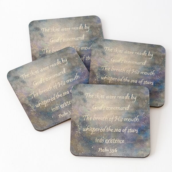 Item preview, Psalm 33:6 Painting  designed and sold by moore4god.