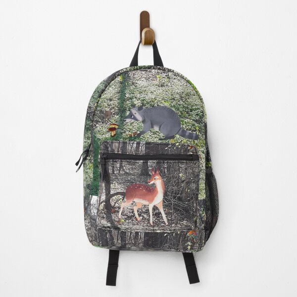 Item preview, Forest photograph with animal design designed and sold by Lorie Data.