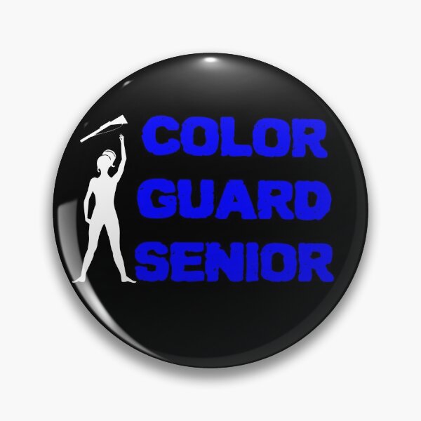 Item preview, Color Guard Senior - School Colors - Blue designed and sold by BandMomDesigns.