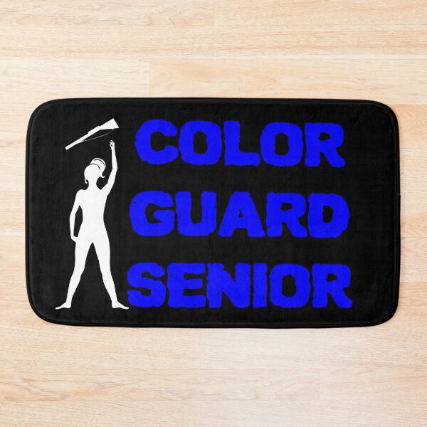 Item preview, Color Guard Senior - School Colors - Blue designed and sold by BandMomDesigns.