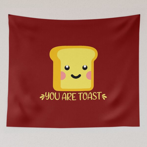 Item preview, You are toast Kawaii Bread designed and sold by KawaiiPark.