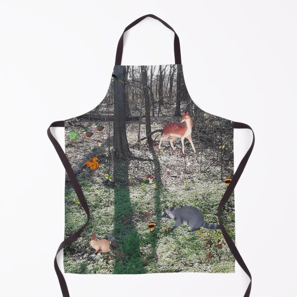 Item preview, Forest photograph with animal design designed and sold by Lorie Data.