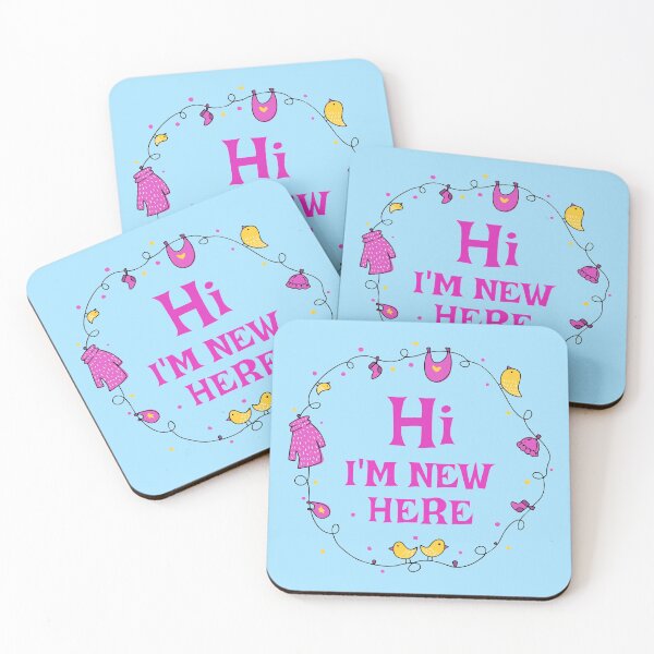 Item preview, Hi I'm New Here  designed and sold by arrowroses.