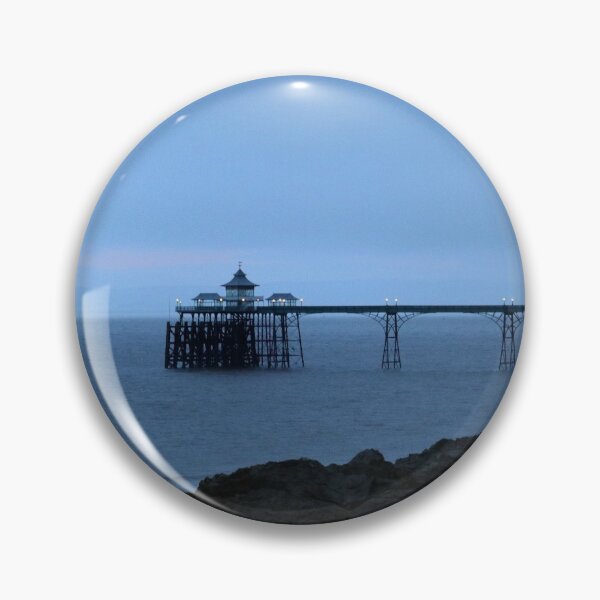 Item preview, The Clevedon Pier in the Evening designed and sold by anitahiltz.