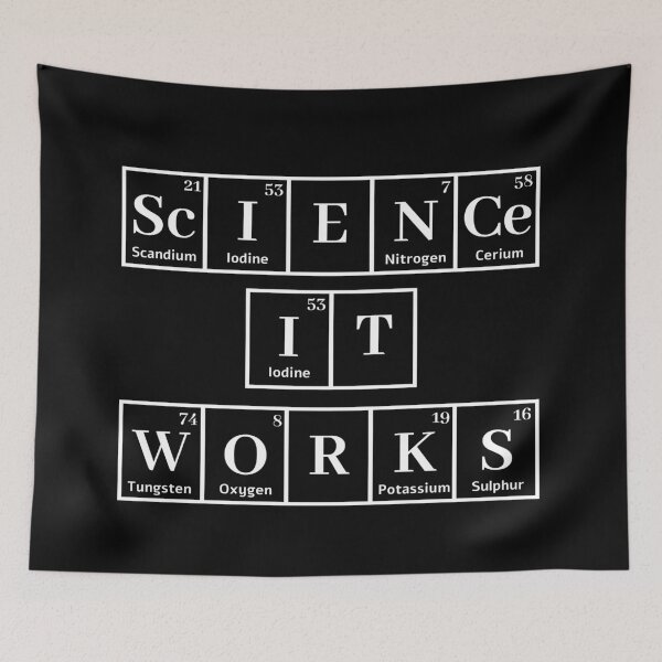 Item preview, Science It Works Element Symbols designed and sold by tinyteacups.