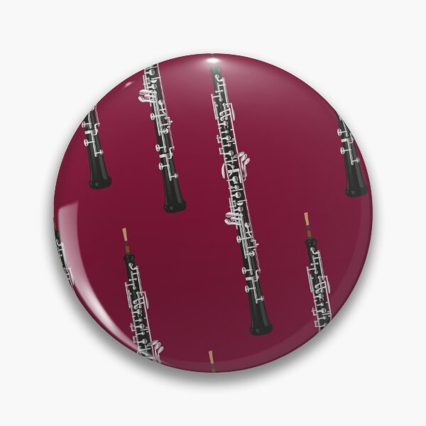 Item preview, Oboe on dark red designed and sold by kobyakov.
