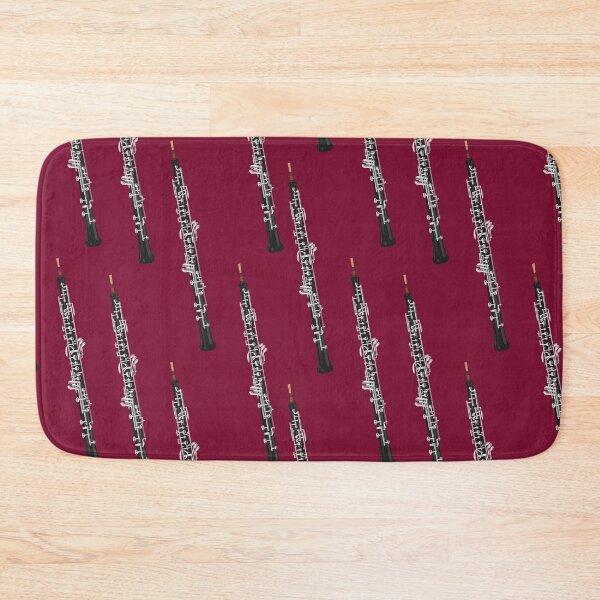 Item preview, Oboe on dark red designed and sold by kobyakov.
