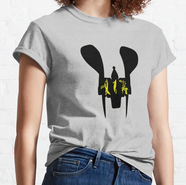 RENEGADE MERCHANT IN OMYAKON OVER SILHOUETTE (FOR LIGHT COLORED BACKGROUND) Classic T-Shirt