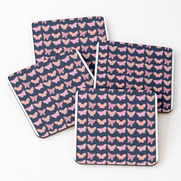 Item preview, Pink butterfly pattern designed and sold by megannjudge.