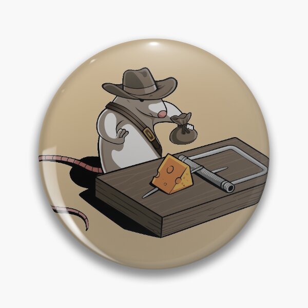 Item preview, Mouse on an epic quest for cheese designed and sold by Cheesy06.