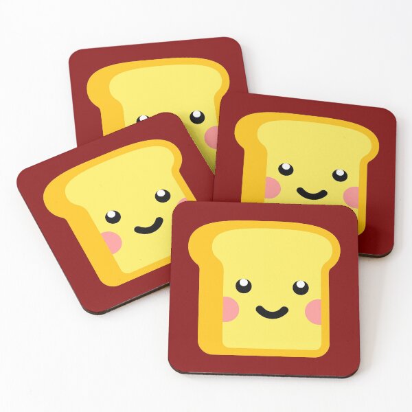 Item preview, Kawaii Bread Pattern designed and sold by KawaiiPark.