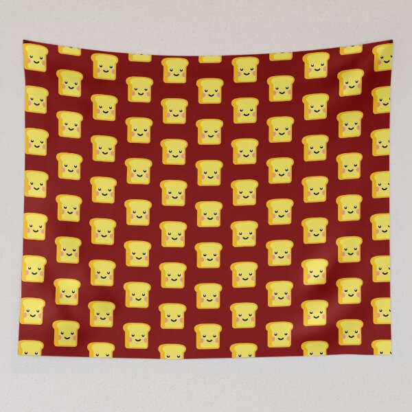 Item preview, Kawaii Bread Pattern designed and sold by KawaiiPark.