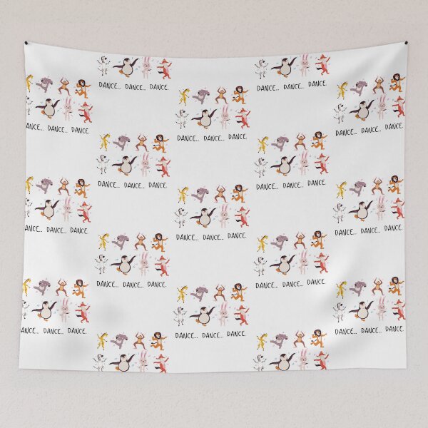 Item preview, dancing animals designed and sold by ElizaAbella.
