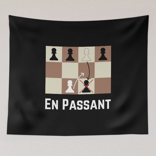 Item preview, En Passant Chess Move designed and sold by ElectricFangs.