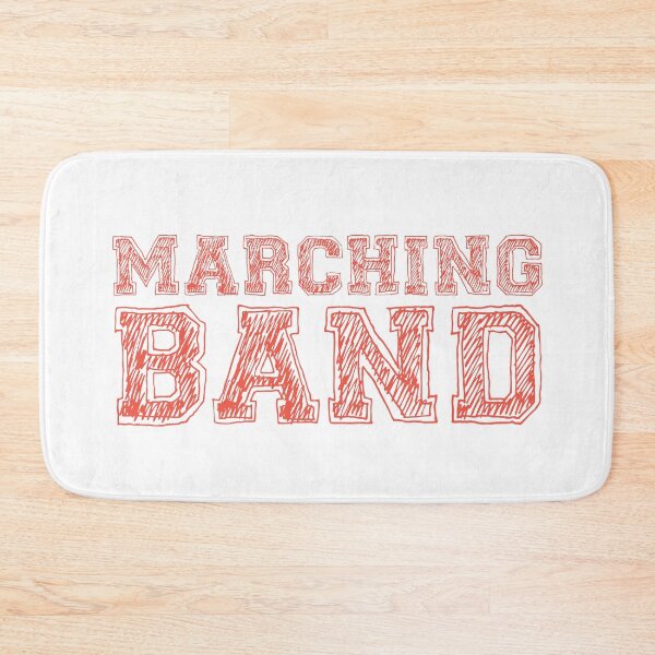 Item preview, Marching Band - School Colors - Coral designed and sold by BandMomDesigns.