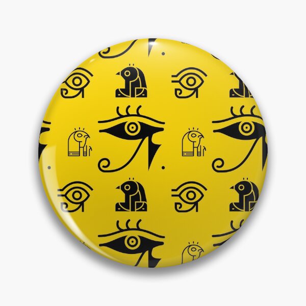 Aperçu de l'œuvre Oeil d'or d'Horus créée et vendue par PatternsRUs.