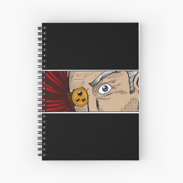 SHEARS...HE'S A BAD GUY Spiral Notebook
