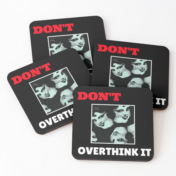 Item preview, Don't overthink it designed and sold by Tecnofa.