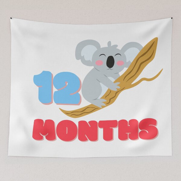 Item preview, Koala baby monthly milestone 12 month designed and sold by sully-boutique.
