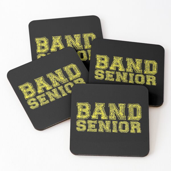 Item preview, Marching Band Senior - School Colors - Yellow designed and sold by BandMomDesigns.