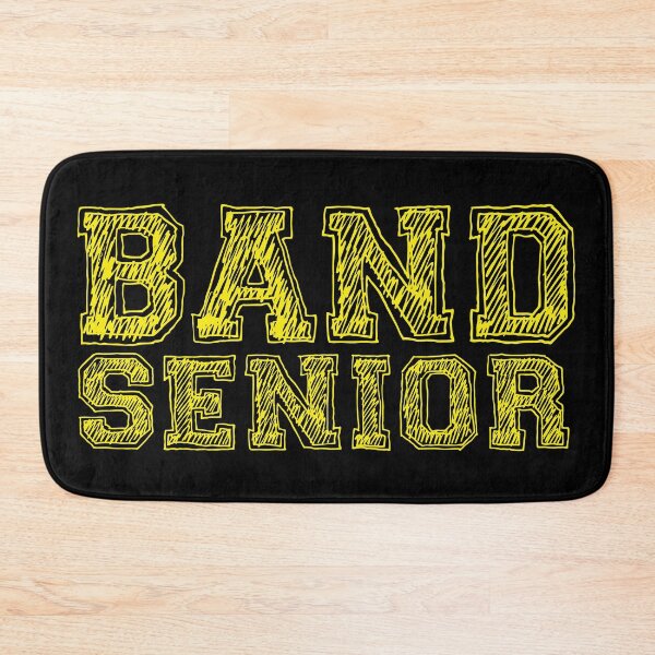 Item preview, Marching Band Senior - School Colors - Yellow designed and sold by BandMomDesigns.