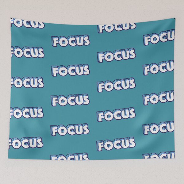 Item preview, Focus Retro Word Art designed and sold by SLAG-Creative.