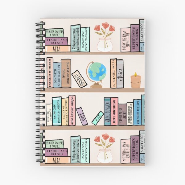 Item preview, Behavior Analysis Bookshelf designed and sold by bcbayay designs.