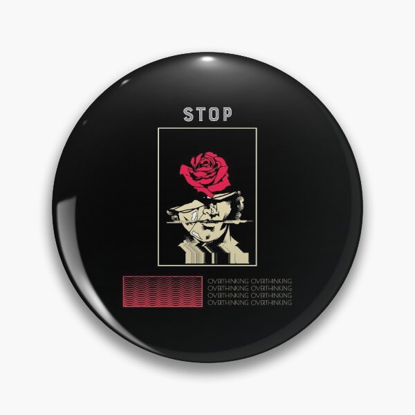 Item preview, Stop overthinking designed and sold by Tecnofa.