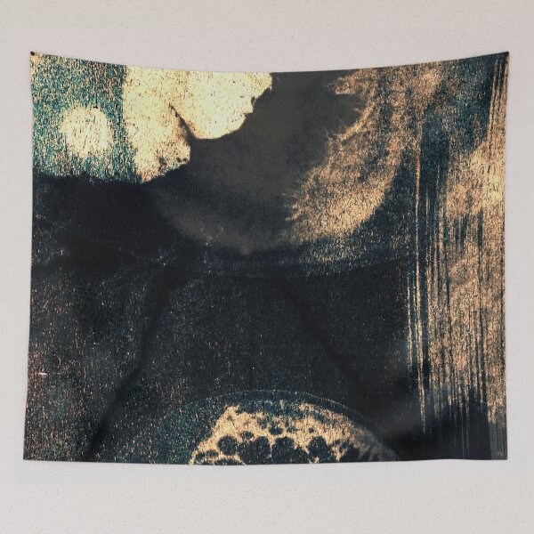 Item preview, Cyanotype Art Prints Printmaking - Petri Dish Bacteria designed and sold by MKartss.