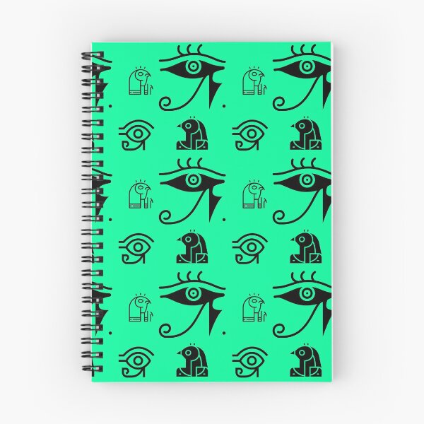Item preview, Eye of Horus in Spring Green designed and sold by PatternsRUs.