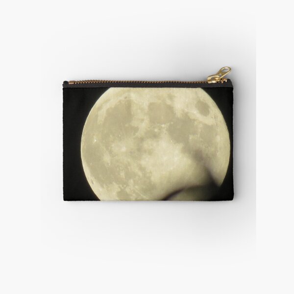 Item preview, full moon behind leaves designed and sold by MaryAnnEnsz.